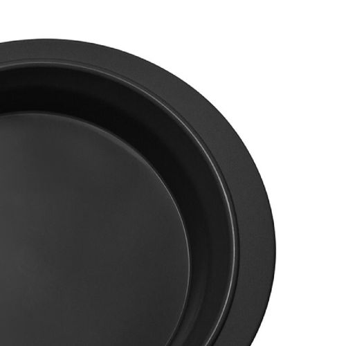 Forma de Silicone Uttil para Bolo Preta 25,5x23x4,5cm