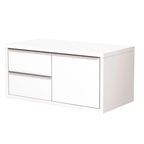 Armário Suspenso Bumi Pró Branco 80cm