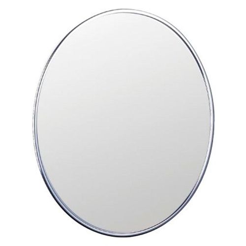 Espelho Cris Metal Oval com Moldura 49,5x58cm