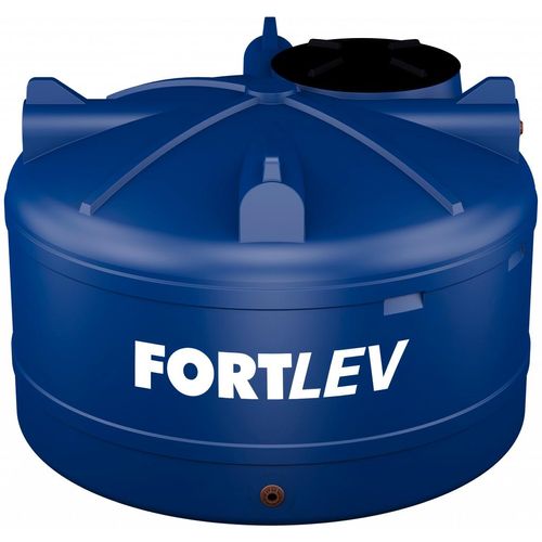 Caixa D' Água Fortlev Polietileno com Tampa Rosqueável 2000 Litros 113x168cm