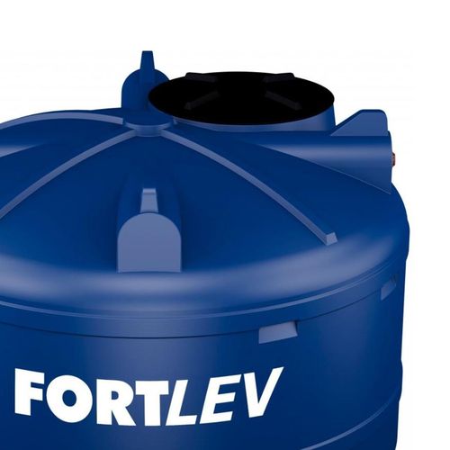Caixa D' Água Fortlev Polietileno com Tampa Rosqueável 2000 Litros 113x168cm