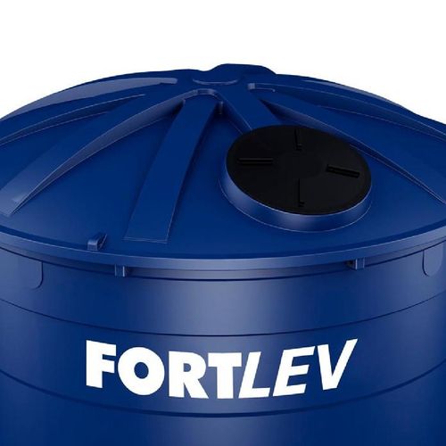 Caixa D'água Fortlev Polietileno com Tampa Simples 10000 Litros 257x295cm