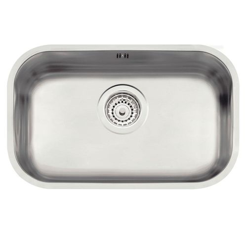 Cuba de embutir Tramontina Lavínia 47 BL em aço inox acetinado 47x30cm