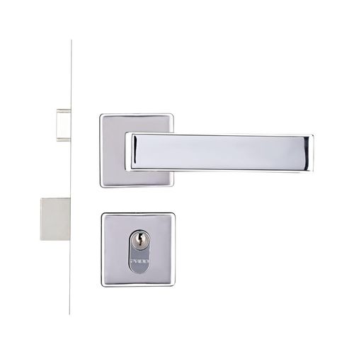 Fechadura Zamac 40mm Externa Concept Roseta RQ1 419-40E Cromado