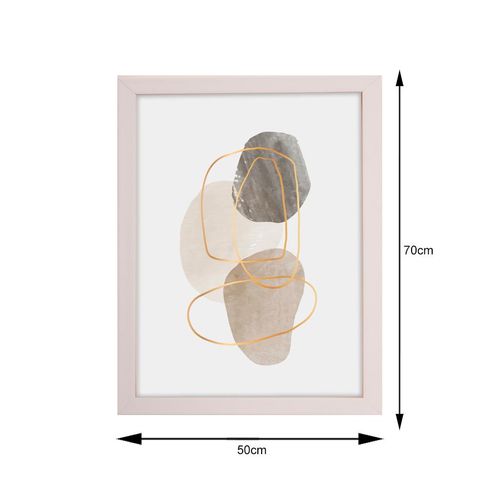 Quadro Intuitive Home Abstrato 50x70cm
