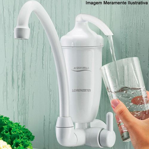 Purificador de Água com Torneira Lorenzetti Acqua Bella Branco