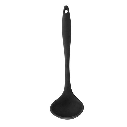 Concha de Silicone para Sopa Lyor Preta 28,5x8,5cm