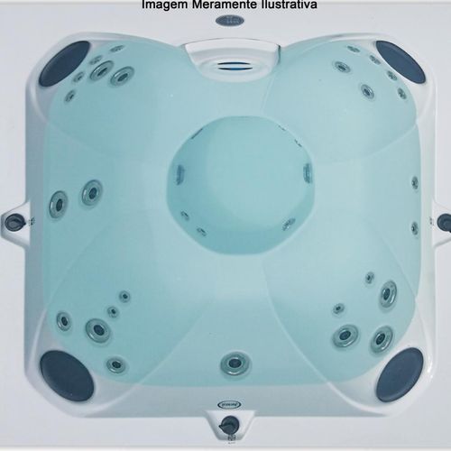 Spa Jacuzzi J-195 sem Deck 180x180x89cm