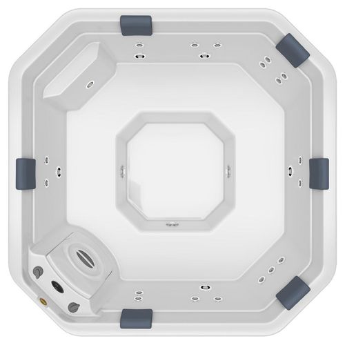 Spa Jacuzzi Meridian Plus com Cromoterapia com Deck 23 Jatos 214x214x91cm