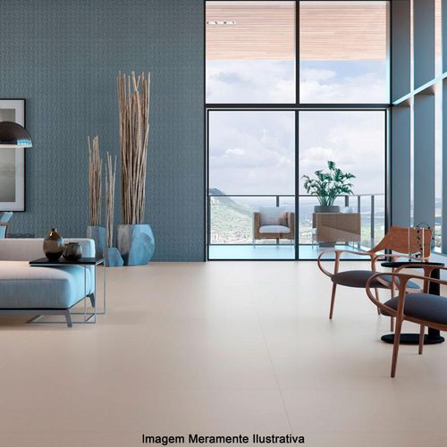 Porcelanato Natural Eliane Bianco Plus "A" 80x80cm Retificado