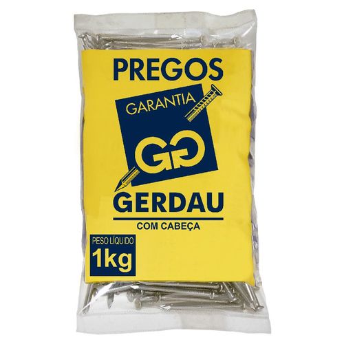 Prego Gerdau com Cabeça 20X48