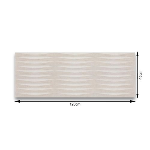 Revestimento Mate Eliane Khali Flash Off White "A" 45x120cm Retificado