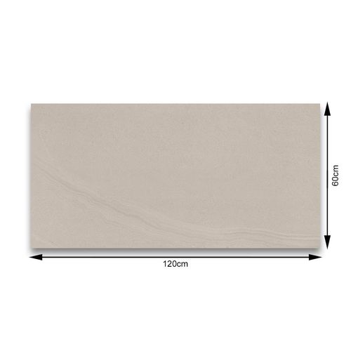 Porcelanato Acetinado Eliane Khali Gris "A" 60x120cm Retificado