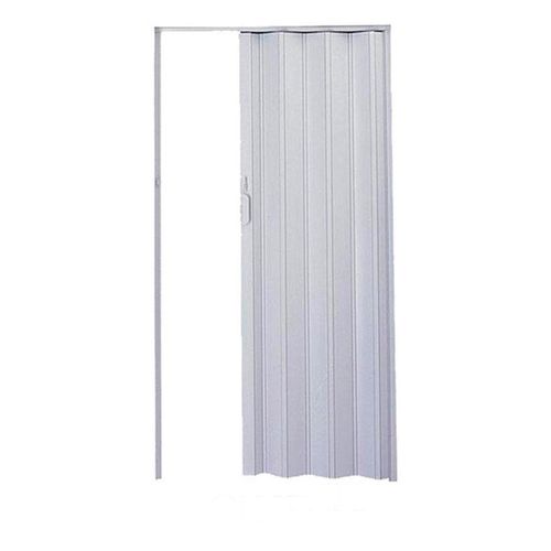 Porta Sanfonada PVC Plasflex Cinza 60x210