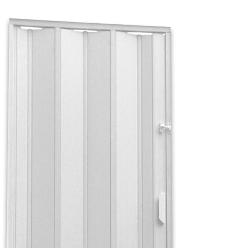 Porta Sanfonada PVC Plasflex Branca 90x210