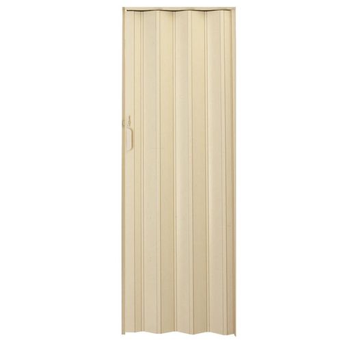 Porta Sanfonada PVC Plasflex Bege 80x210