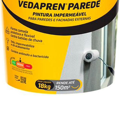 Vedacit Vedapren Otto Baumgart Parede Branco 18kg