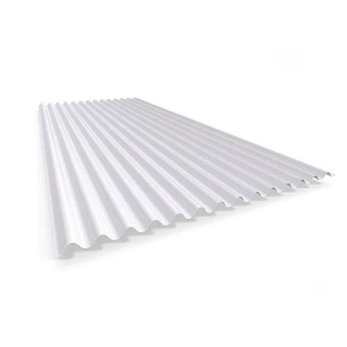 Telha Polipropileno Translúcida Leitosa Fibrarte 110x244 para 6mm