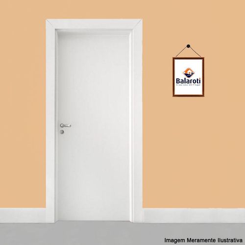 Porta Primer Alamo BonDoor Branco Lisa para Pintura 80x210cm