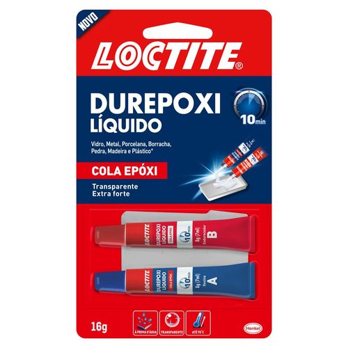 Durepóxi Liquido Incolor Loctite Power Crystal 16G