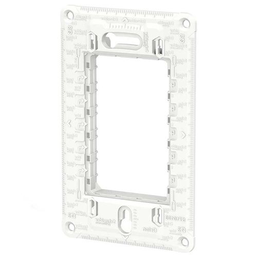 Suporte 4X2 3 Postos Orion Branco Schneider
