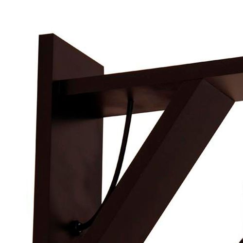 Arandela Diamond Müller Wire 1xE27 Preto