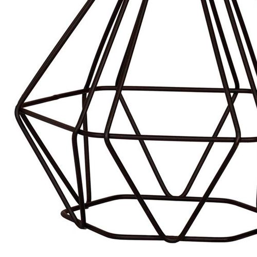 Abajur Primor Aramado Preto Fosco 23cm