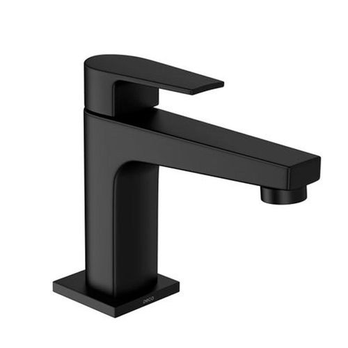 Torneira de Mesa Deca Bica Baixa para Lavatório Level Black Matte