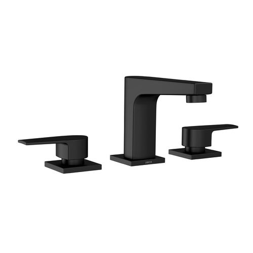 Misturador de Mesa Deca Bica Baixa para Lavatório Level Black Matte
