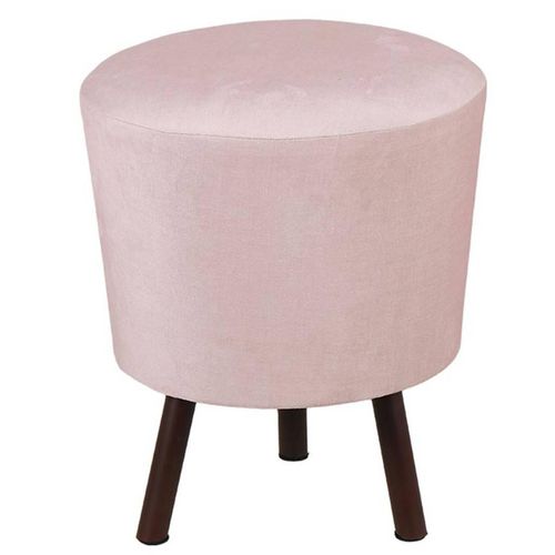 Puff Retro Primor Cônico Rose 40x35x45cm