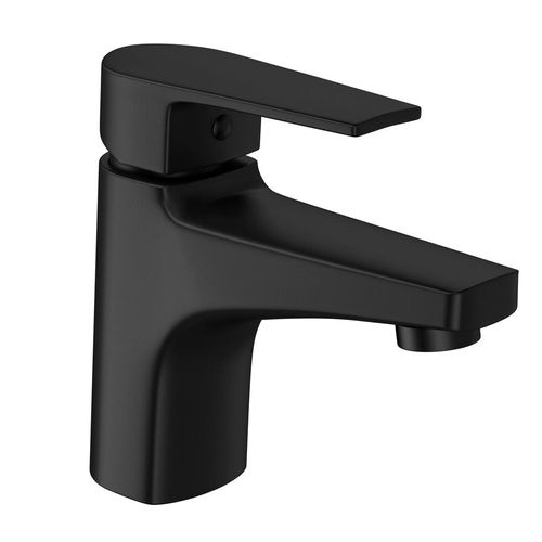 Misturador Monocomando de Mesa Deca Bica Baixa para Lavatório Level Black Matte