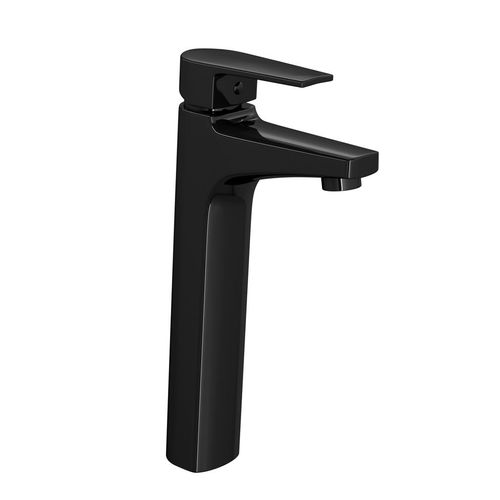 Misturador Monocomando de Mesa Bica Alta para Lavatório Level Black Matte