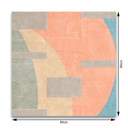 Porcelanato Matte Ceusa Community Decor Mix "A" 80x80cm Retificado