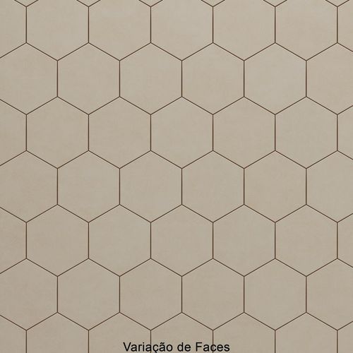 Porcelanato Natural Ceusa Caleidoscópio Hex SGR "A" 17,5x17,5cm