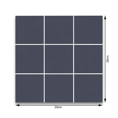 Pastilha Mate Portobello Surfaces Navy Ft "A" 9,5x9,5cm