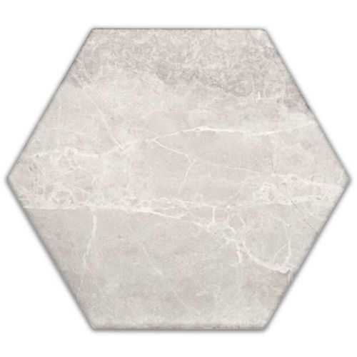 Porcelanato Natural Portobello Storm White Hexa "A" 20x20
