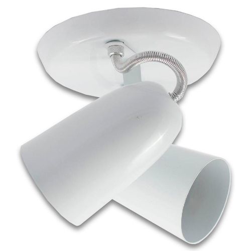 Spot Alumínio JM Iluminação Cone Branco 2xE27 700/2-BR