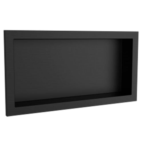 Nicho para Embutir Plástico Arquitech Preto Vulcano Matte 30x60cm