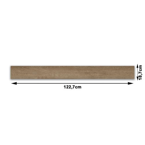 Piso Vinílico Eliane Floor Sense Sound Moka 0,2x18,7x122,7