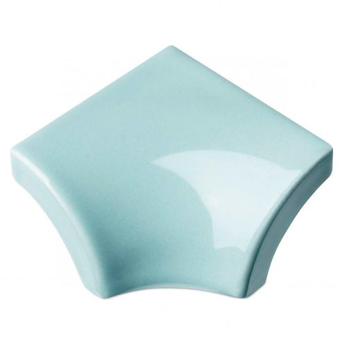 Canto Externo Eliane Java Mar Brilhante "A" 2,5x2,5cm