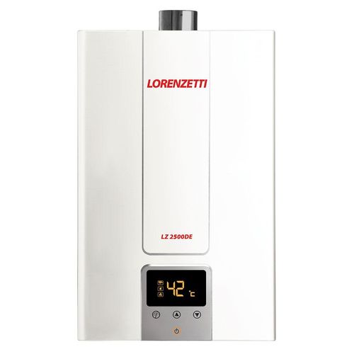 Aquecedor a Gás Lorenzetti 25 Litros LZ 2500DE-B GN