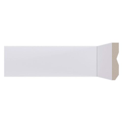Rodapé Poliestireno Santa Luzia 7x1,3x240cm Branco LEV 71
