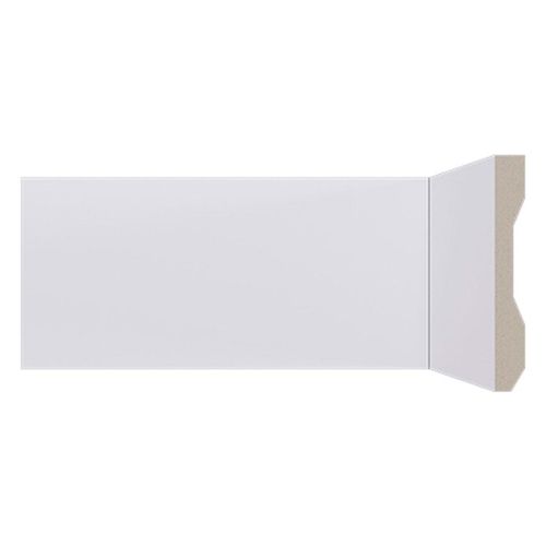 Rodapé Poliestireno Santa Luzia 1x1,3x240cm Branco LEV 101
