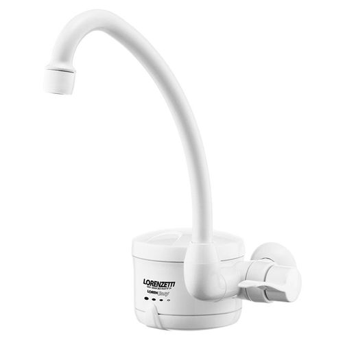 Torneira Elétrica Lorenzetti Loren Easy de Parede Branco 5500W 220V