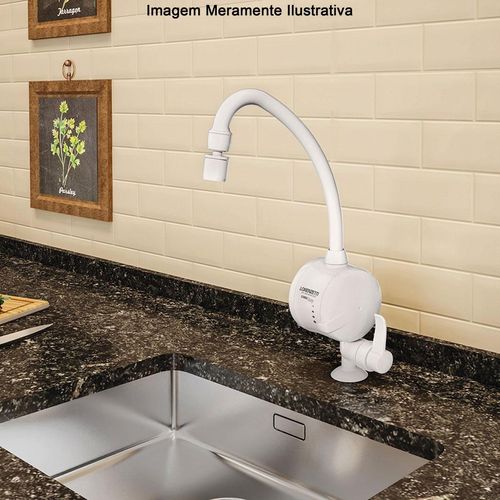 Torneira Elétrica Lorenzetti Loren Easy de Mesa 5500W 220V