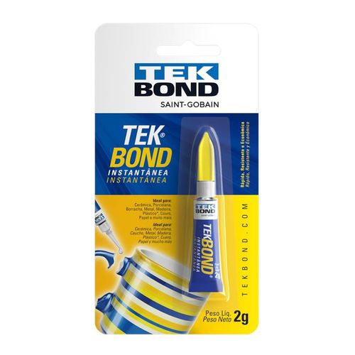 Cola Instantânea 2g Blister 10611000902 Tekbond