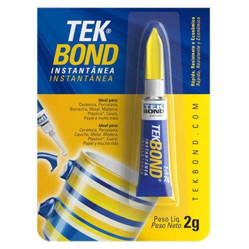Cola Instantânea 2g Blister 10611000902 Tekbond