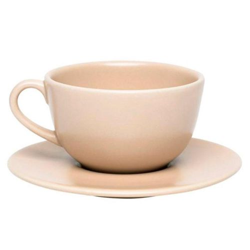 Xícara de Chá Oxford Merengue Unni com Pires 200ml
