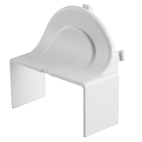 Conector de Saída Tramontina para Canaleta Condulete PVC Branco 40x20mm