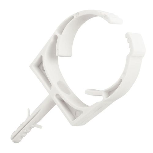 Abraçadeira Condulete Tramontina com Bucha PVC Branca 3/4"